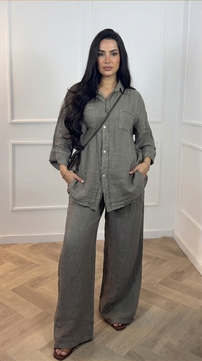 Amira set taupe